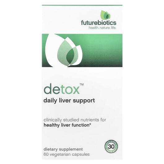 Основне фото товара Detox Daily Liver Support, Підтримка Печінки, 60 капсул