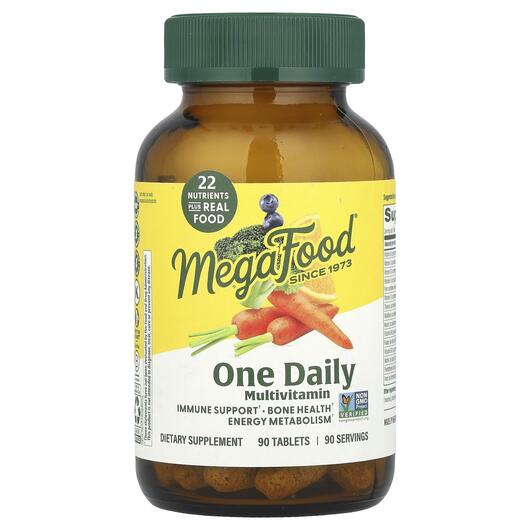 Основне фото товара MegaFood, One Daily, Мультивітаміни, 90 таблеток