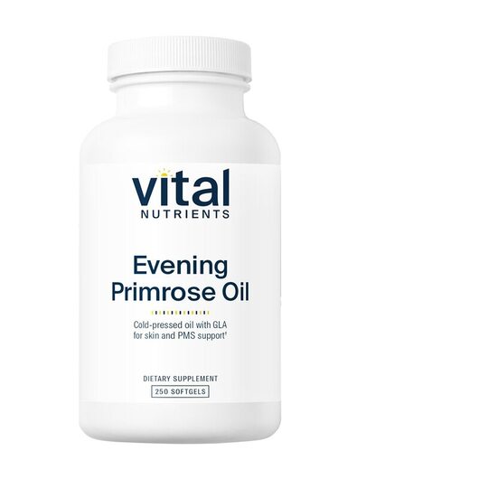Основне фото товара Evening Primrose Oil 500 mg GLA, Олія примули вечірньої, 250 капс