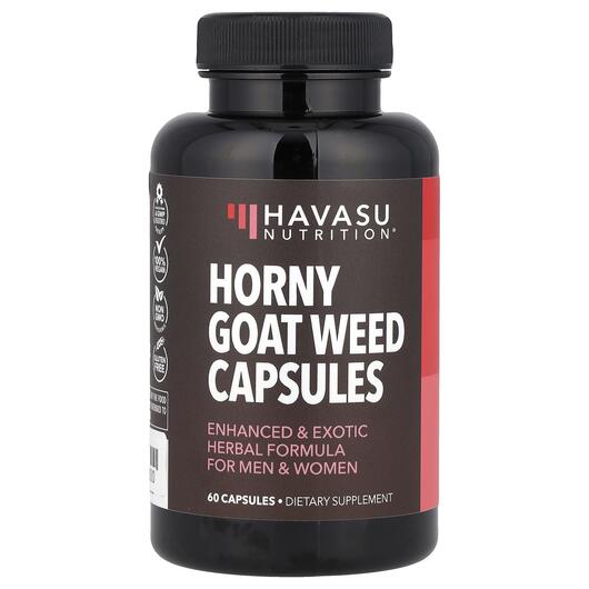 Основное фото товара Havasu Nutrition, Горянка, Horny Goat Weed Capsules, 120 капсул