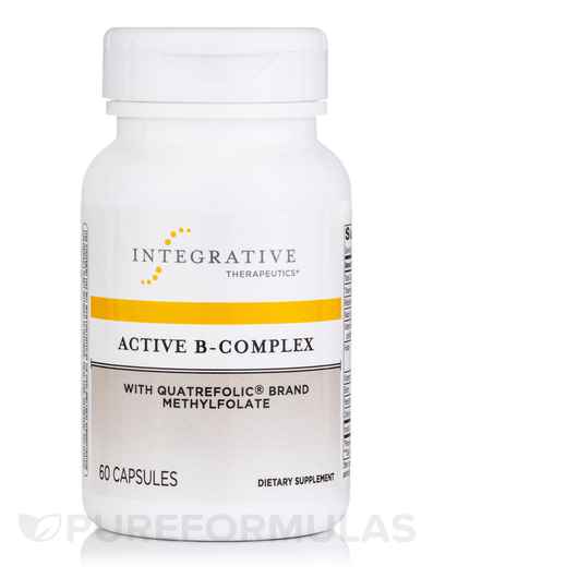 Основне фото товара Integrative Therapeutics, Active B-Complex, B-комплекс, 60 капсул