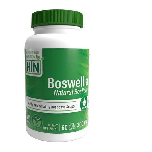 Основне фото товара Boswellia as BosPure 300 mg, Босвелія, 60 VegeCaps