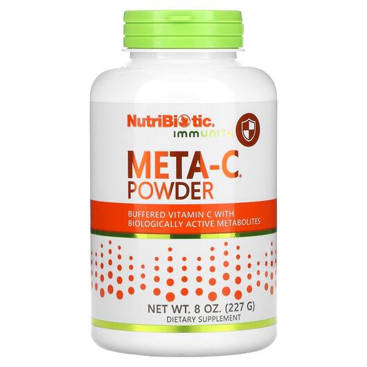 Основне фото товара NutriBiotic, Immunity Meta-C Powder, Вітамін C, 227 г