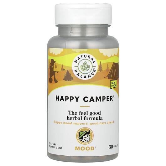 Основне фото товара Natural Balance, Happy Camper, Пасифлора, 60 капсул