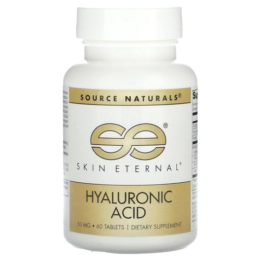 Основне фото товара Skin Eternal Hyaluronic Acid 50 mg, Гіалуронова кислота, 60 табле