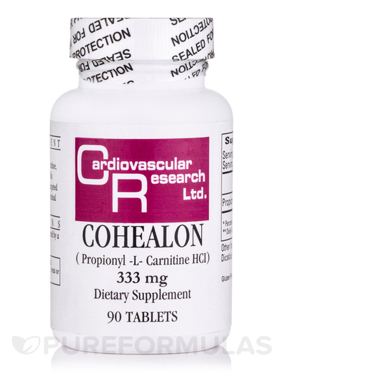 Основне фото товара Cohealon Propionyl-L-Carnitine HCL 333 mg, L-Карнітин, 90 таблето