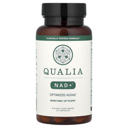 Основне фото товара Qualia NAD+, Нікотинамід рибозид, 42 капсул