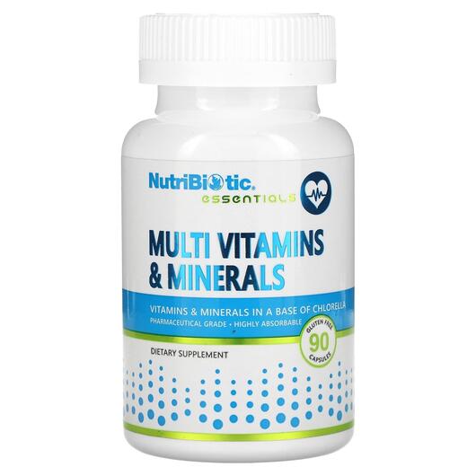 Основне фото товара Essentials Multi Vitamins & Minerals, Мультивітаміни, 90 капс