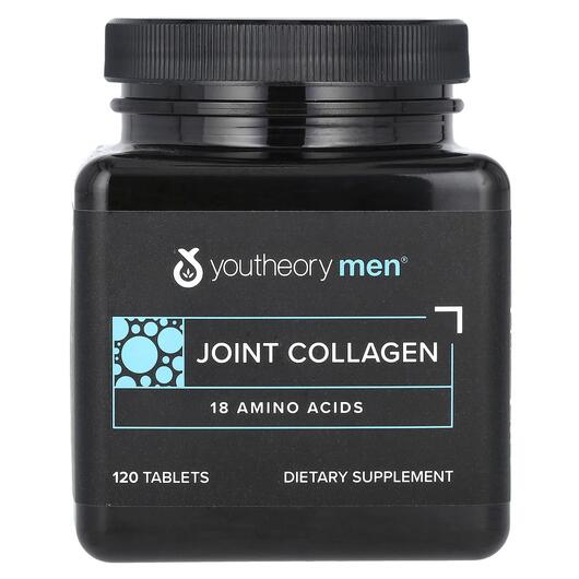 Основне фото товара Youtheory, Men Joint Collagen, Підтримка суглобів, 120 таблеток