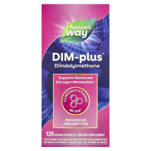 Основне фото товара DIM-plus Estrogen Metabolism, Підтримка рівня естрогену, 120 капс