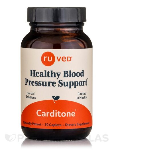 Основне фото товара Carditone Blood Pressure Support, Кардіо комплекс, 30 таблеток