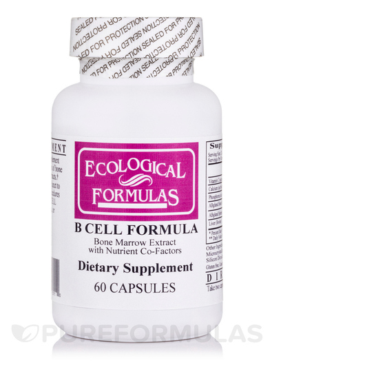 Основне фото товара Ecological Formulas, B Cell Formula, Клітинне здоров'я, 60 к
