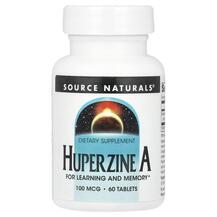 Huperzine A 100 mcg Гуперзин А Source Naturals