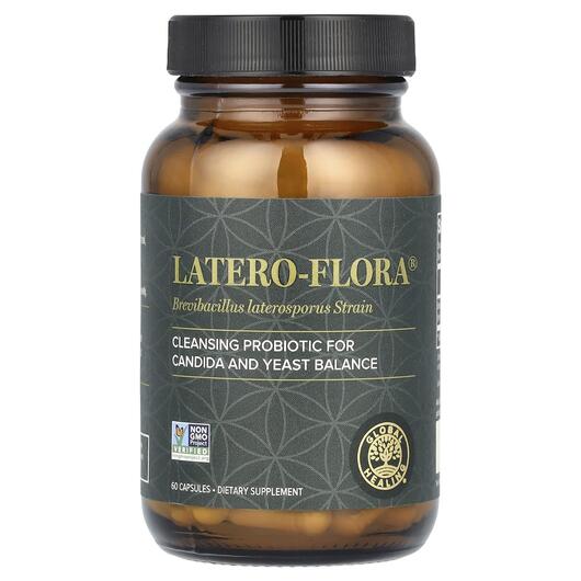Основне фото товара Global Healing, Latero-Flora, Пробіотики, 60 капсул