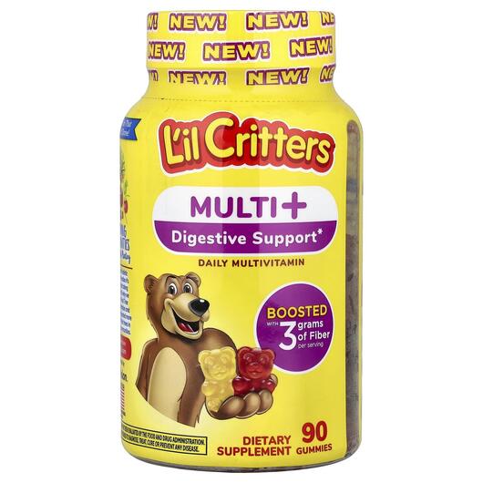 Основне фото товара Multi + Digestive Support Daily, Підтримка травної системи, 90 та