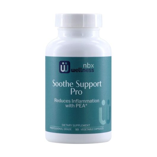 Основне фото товара NBX Wellness, Soothe Support Pro, ПЕА, 90 капсул