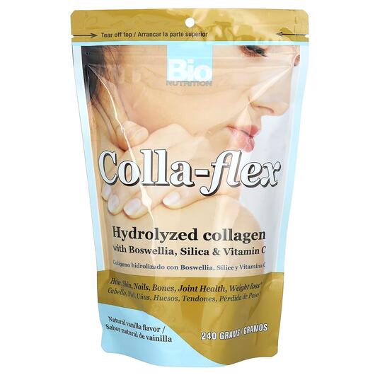 Основне фото товара Colla-Flex Hydrolyzed Collagen with Boswellia Silica, Колаген, 24