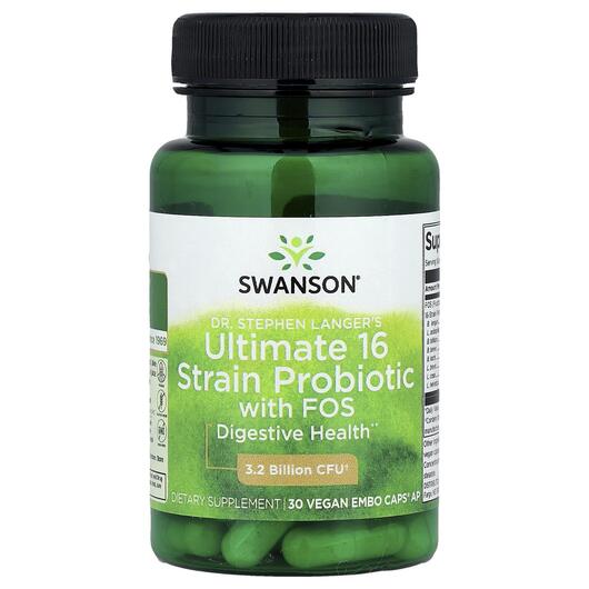 Основне фото товара Dr. Stephen Langer's Ultimate 16 Strain Probiotic, Пробіотик