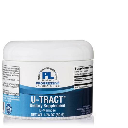 Основне фото товара Progressive Labs, U-Tract D-Mannose, Д-манноза, 50 г