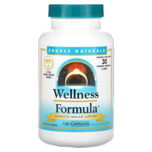 Основне фото товара Wellness Formula, Підтримка імунітету, 120 капсул
