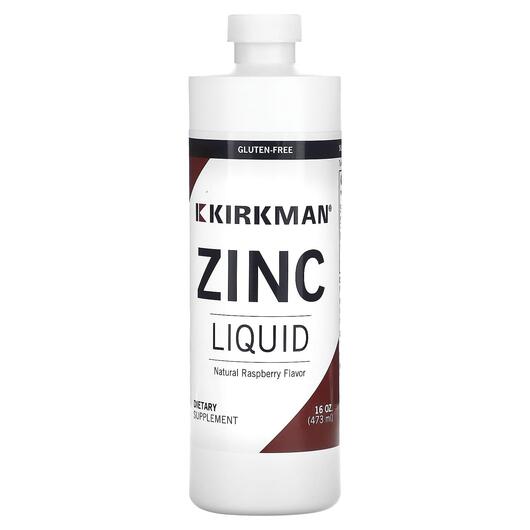 Основне фото товара Kirkman, Zinc Liquid, Цинк, 473 мл