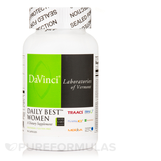 Основне фото товара DaVinci Laboratories, Daily Best Women, Мультивітаміни, 90 капсул