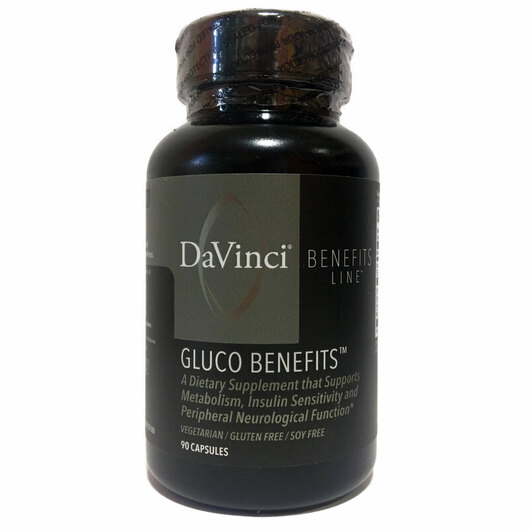 Основне фото товара Gluco Benefits, Підтримка рівня цукру, 90 капсул