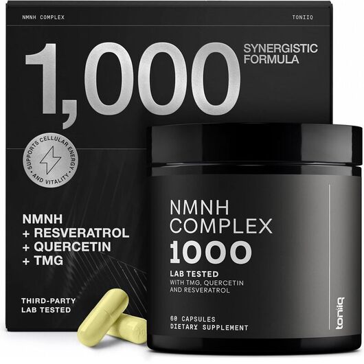 Основне фото товара NMNH Complex 1000, Дигідронікотинамід мононуклеотид, 60 капсул