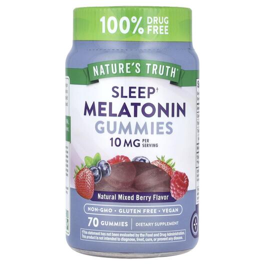Основне фото товара Nature's Truth, Melatonin 5 mg, Мелатонін, 70 конфет