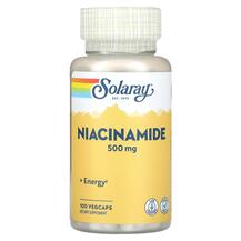 Niacinamide 500 mg Ниацинамид 500 мг Solaray