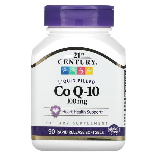 Основне фото товара Liquid Filled CoQ-10 100 mg, Коензим Q-10 100 мг, 150 капсул