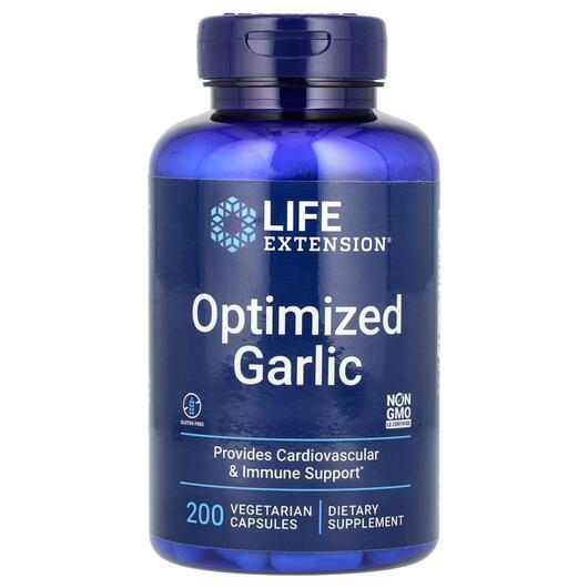Основне фото товара Optimized Garlic Standardized Garlic, Оптимізований Часник, 200 к
