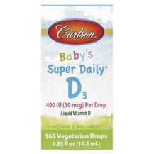 Baby's Super Daily D3 400 IU Витамин D3 Carlson Baby's Super Daily D3 400 IU Витамин D3 Carlson