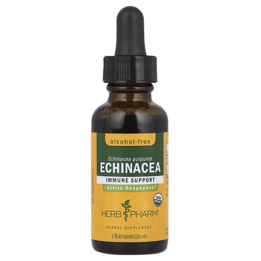 Основне фото товара Herb Pharm, Echinacea Alcohol-Free, Ехінацея, 30 мл