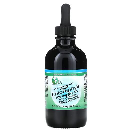 Основне фото товара Ultra Concentrated Liquid Chlorophyll 100 mg, Хлорофіл, 118 мл