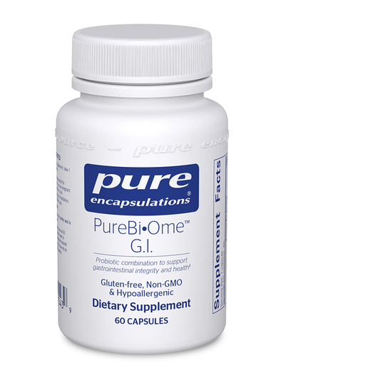 Основне фото товара Pure Encapsulations, PureBi-Ome G.I., Ферменти, 60 капсул