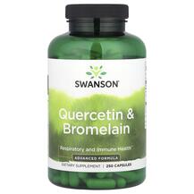 Кверцетин та Бромелайн Quercetin & Bromelain Swanson