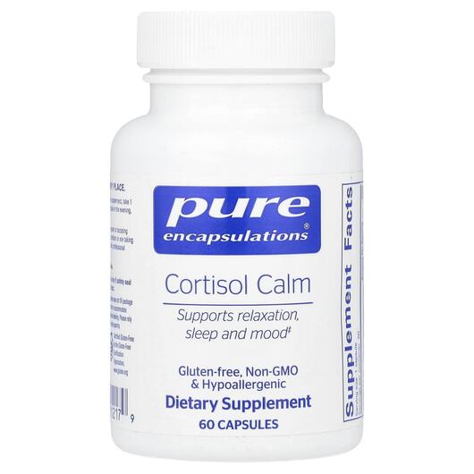Основне фото товара Cortisol Calm, Підтримка Кортизолу, 60 капсул