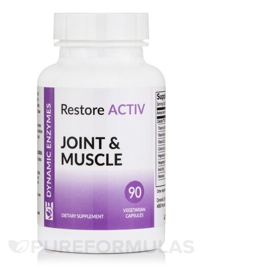 Основне фото товара Restore Activ Joint & Muscle, Підтримка суглобів, 90 капсул