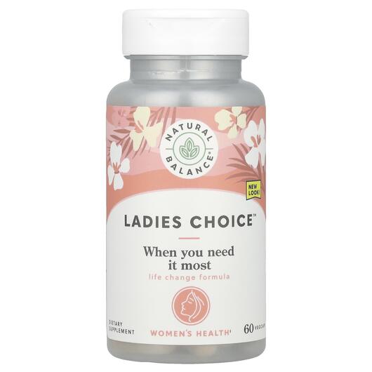 Основне фото товара Ladies Choice Phytoestrogen Formula, Підтримка естрогену, 60 капс