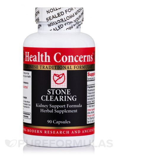 Основне фото товара Stone Clearing Kidney Support Formula Herbal, Підтримка нирок, 90