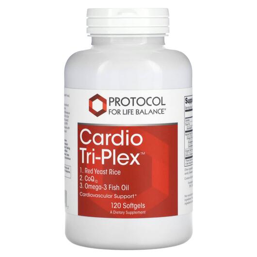 Основне фото товара Cardio Tri-Plex, Кардіо комплекс, 120 капсул