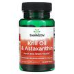 Фото товару Krill Oil & Astaxanthin, Олія Антарктичного Кріля, 30 капсул