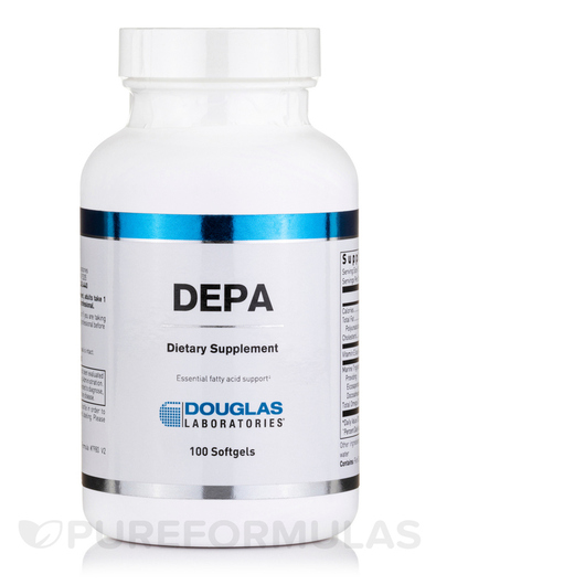 Основне фото товара Douglas Laboratories, DEPA, ЕПК, 100 капсул