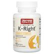 Фото товару Jarrow Formulas, K-Right, Вітаміни K + D3, 60 капсул