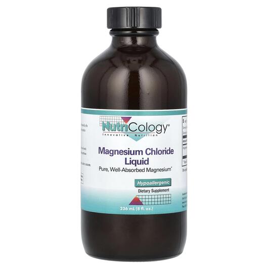 Основне фото товара Nutricology, Magnesium Chloride Liquid, Магній, 236 мл