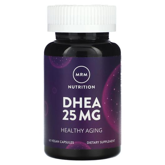 Основне фото товара MRM, DHEA 25 mg, Дегідроепіандростерон, 60 капсул