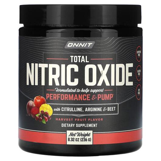 Основне фото товара Onnit, Total Nitric Oxide, Спортивне харчування, 236 г
