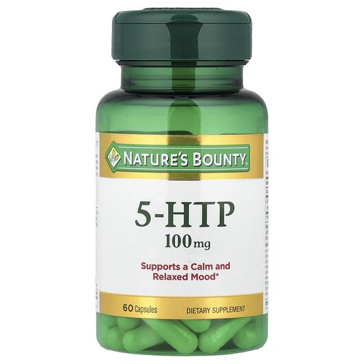 Основне фото товара 5-HTP 100 mg, 5-гідрокситриптофан 100 мг, 60 капсул