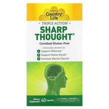Sharp Thought Поддержка мозга Country Life 60 капсул